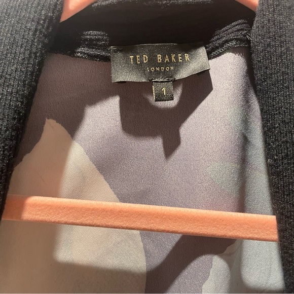 Ted Baker Open Front Sweater Size 1 - Picture 2 of 3